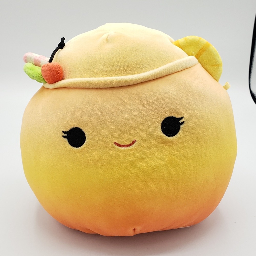 Squishmallows Summer Spring Squad Susan - Orange Mai Tai 7" Drink
